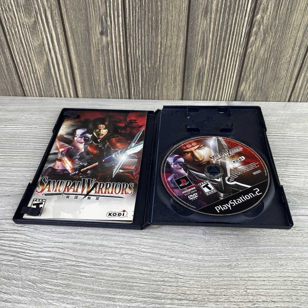 Samurai Warriors (Sony PlayStation 2, 2004) Tested Working